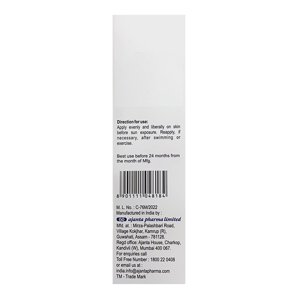 SUNSTOP 19 UVA + UVB PARABEN FREE SUNSCREEN Cream 60g - Image 3