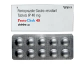 Protochek 40mg Tablet 10'S