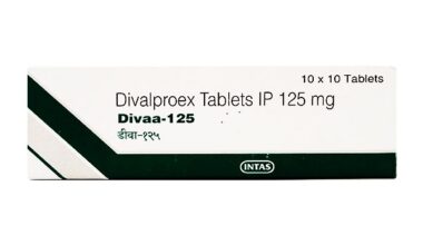 Divaa 125mg Tablet 10'S