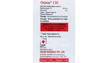 OSIROX 150 Tablet 10's