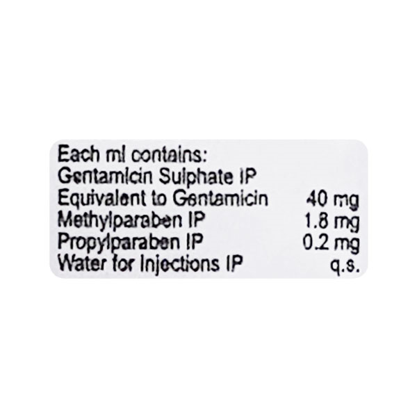 Biogaracin 80mg Injection 2ml - Image 3