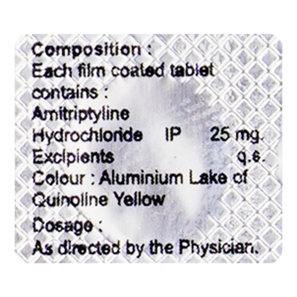 AMITOP 25mg Tablet 10's - Image 3