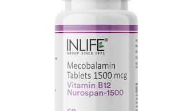 Inlife Vitamin B12 Methylcobalamin 1500 mcg Tablets 60's