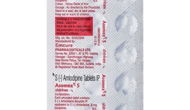 Asomex 5mg Tablet 15'S