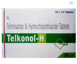 Telkonol H 40mg/12.5mg Tablet
