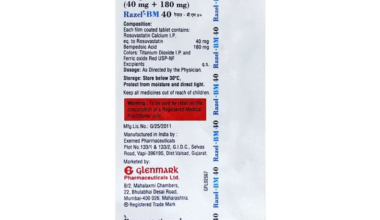 Razel BM 180mg/40mg Tablet