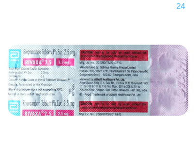 RIVAXa 2.5mg Tablet