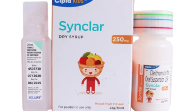 Synclar 250mg Dry Syrup Mixed Fruit