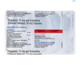 Sonaxa D 75mg/20mg Capsule