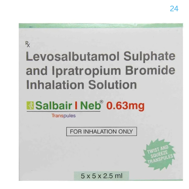 Salbair I Neb 0.63mg Transpules 2.5ml