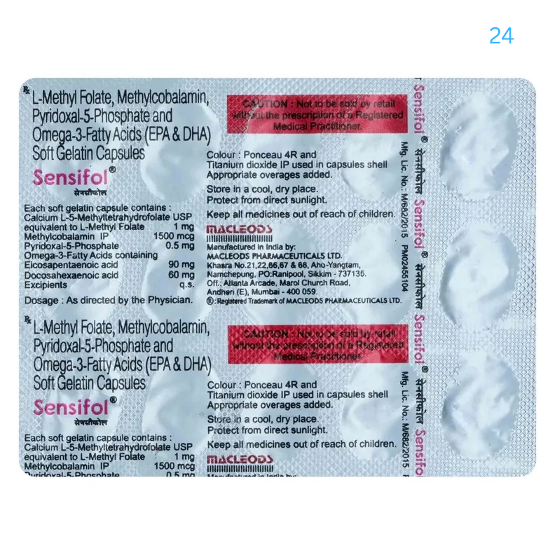 Sensifol Soft Gelatin Capsule
