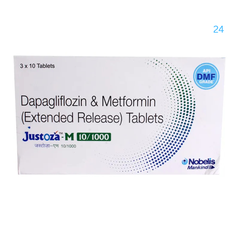 Justoza M 10mg/1000mg Tablet ER