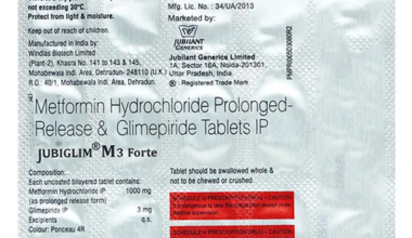 Jubiglim M Forte 3mg/1000mg Tablet PR
