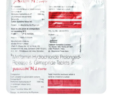 Jubiglim M 2 Forte Tablet PR