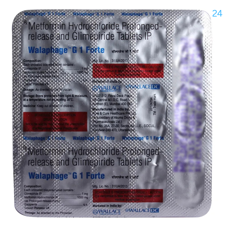 Walaphage -SR 1000 Tablet