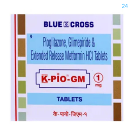 K-Pio-Gm 1mg Tablet ER