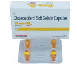 Gen-D3 60K Soft Gelatin Capsule
