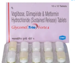 Glycomet Trio Forte 1 Tablet SR