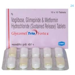 Glycomet Trio Forte 1 Tablet SR