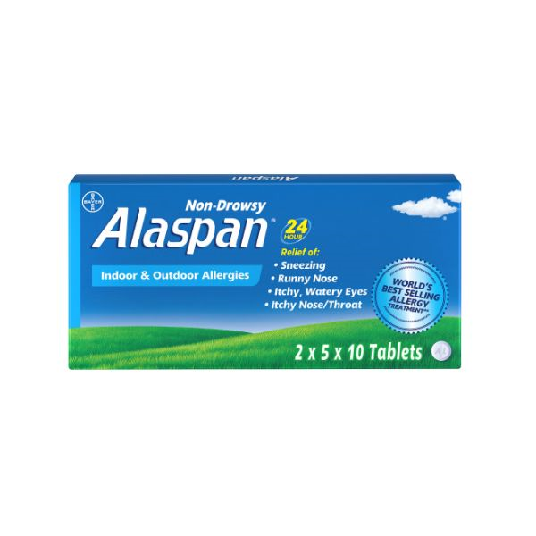 Alaspan 10mg Tablet 10'S