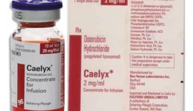 Caelyx 20mg Injection 10ml