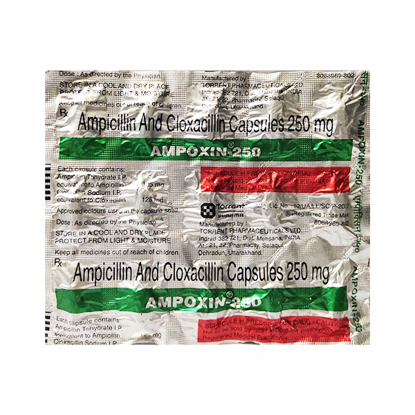 Ampoxin 250mg Capsule 15'S