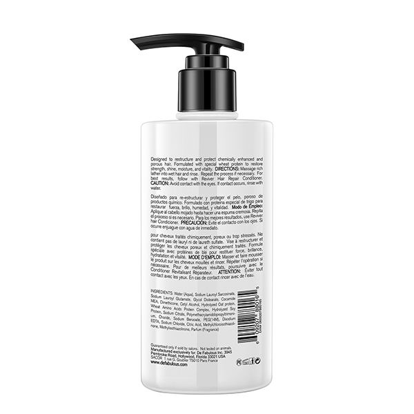 De Fabulous Ginger Energizing Shampoo - Sulfate Free 250 ml - Image 2