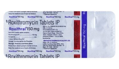 ROXITHRAL 150mg Tablet 10's