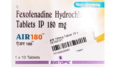 AIR 180mg Tablet 10's