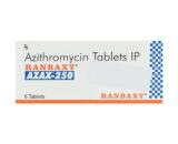 Azax 250mg Tablet 6'S