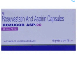 Rozucor ASP 20mg/75mg Capsule