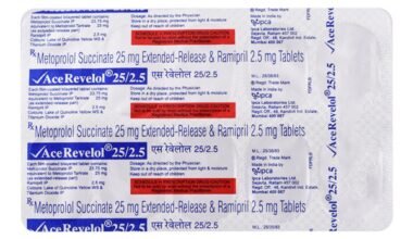 ACE Revelol 25/2.5mg Tablet 10'S