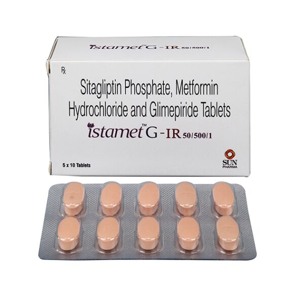 ISTAMET G IR 50/500/1 Tablet 10's129