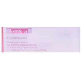 Cardivas 12.5 Tablet - Image 3