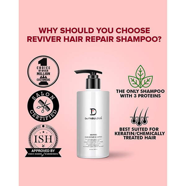 De Fabulous Ginger Energizing Shampoo - Sulfate Free 250 ml - Image 4