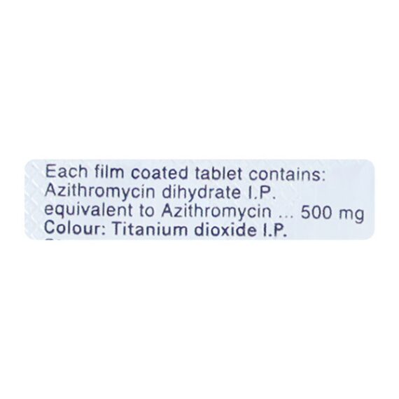 Aziwok 500mg Tablet 5'S - Image 3