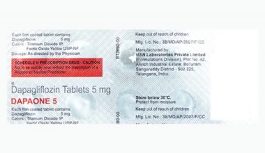 DAPAONE 5 Tablet 10's