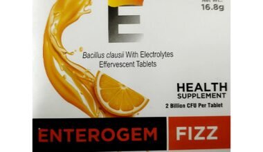 ENTEROGEM FIZZ Orange Flavour Effervescent Tablet 4's