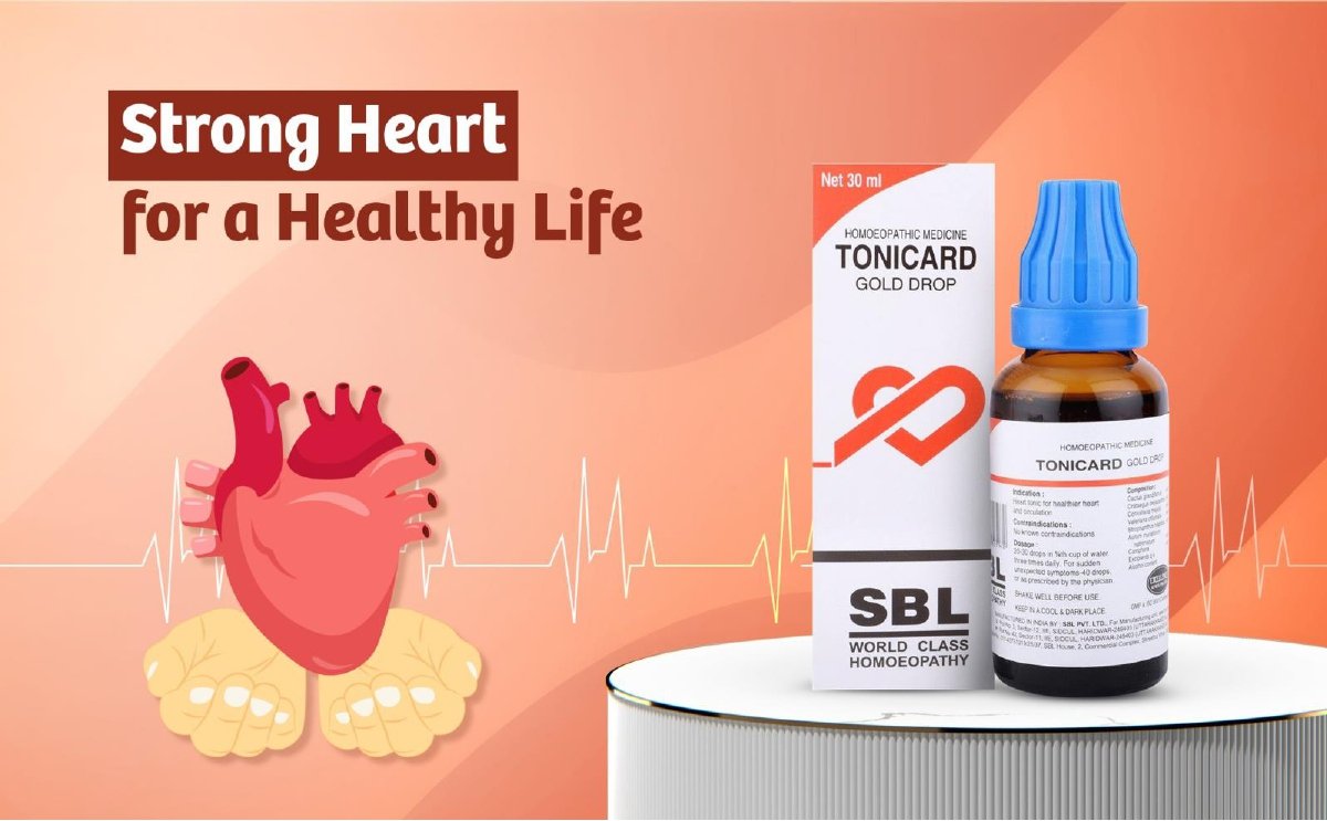 SBL Tonicard Gold Drop Homeopathic Medicine - Image 2