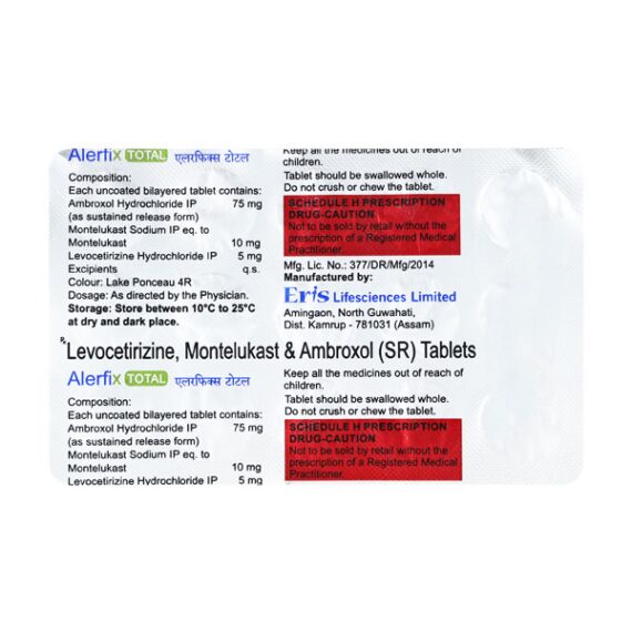 Alerfix Total Tablet 15'S