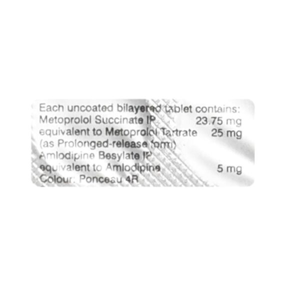 Amlopin M 25mg Tablet 10'S - Image 3