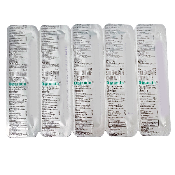Dotamin 50mg Injection 5ml - Image 2