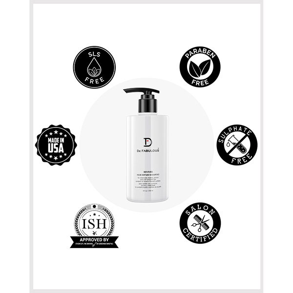 De Fabulous Ginger Energizing Shampoo - Sulfate Free 250 ml - Image 7