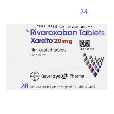 XARELTO 20mg Tablet 28's