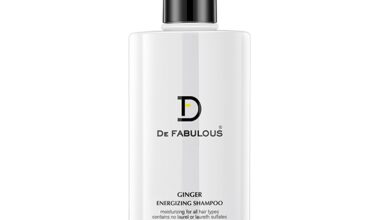 De Fabulous Ginger Energizing Shampoo - Sulfate Free 250 ml