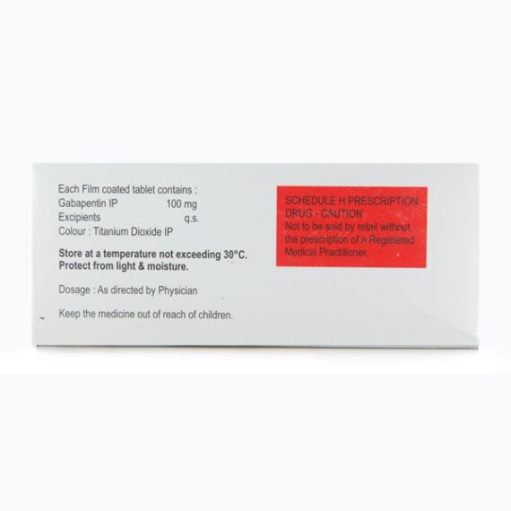 Pentanerv 100mg Tablet 10'S - Image 2