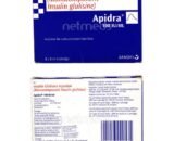 Apidra 100IU Cartridge 1X3ml