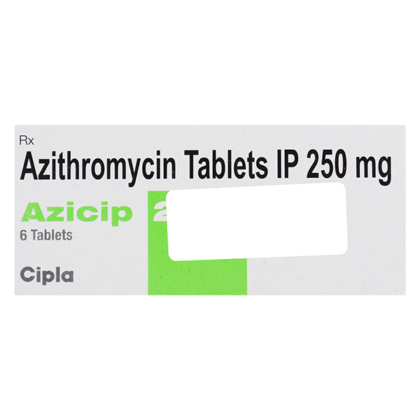 Azicip 250mg Tablet 6'S