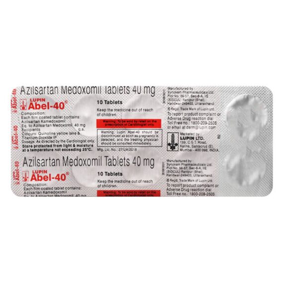 Abel 40mg Tablet 10'S