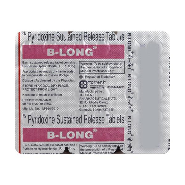 B Long Tablet 30'S - Image 3